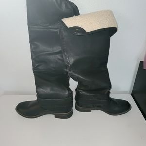 Size 7.5 wide calf over the knee boots brand New